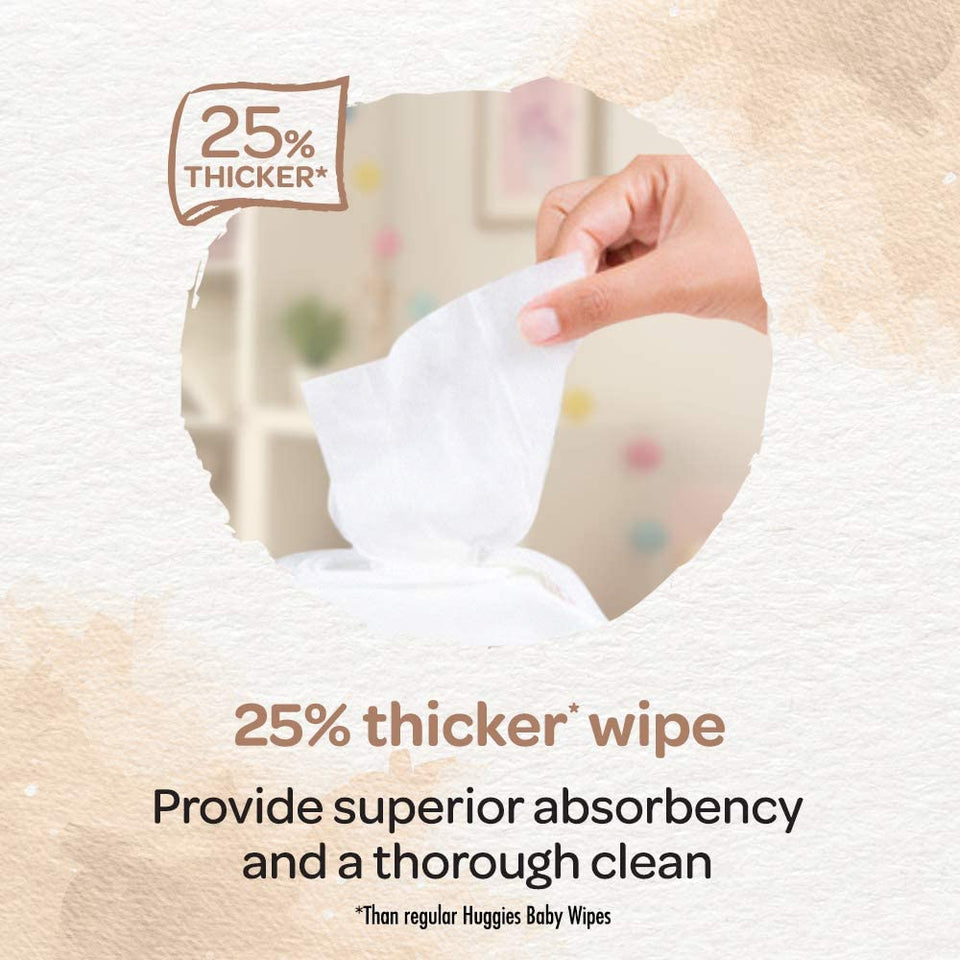 Ultimate Baby Wipes Nourish & Care 256 Count (4 X 64 Pack) - Packaging May Vary