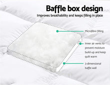 Load image into Gallery viewer, Queen Prime Pillowtop Mattress Topper Underlay Pad Mat Cover Q
