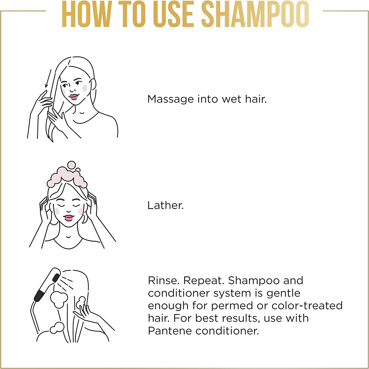 Pro-V Ultimate 10 Repair Protect Shampoo, Stengthening Shampoo for Damaged Hair 900Ml