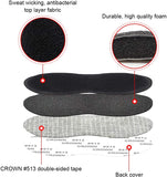 Dr. Foot'S Heel Grips for Men and Women, Self-Adhesive Heel Cushion Inserts Prevent Heel Slipping, Rubbing, Blisters, Foot Pain, and Improve Shoe Fit (Black)