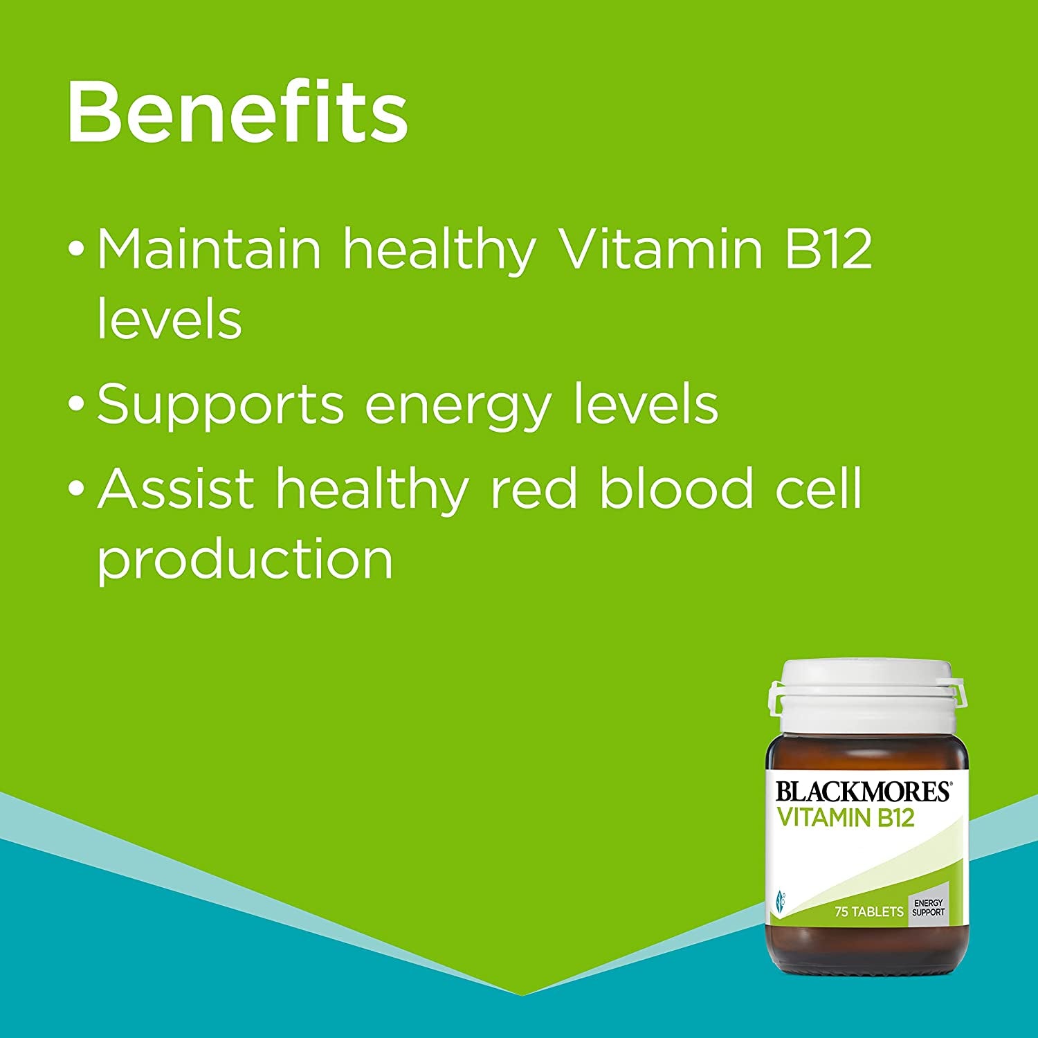 Vitamin B12 (75 Tablets)