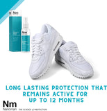 Shoe Protector Spray. Waterproof. Stain and Water Repellent for Shoes, Sneakers,Trainers, Sports Shoes, Bags, Purses Incl Fabric, Suede & Leather. Premium Nanotech Formula