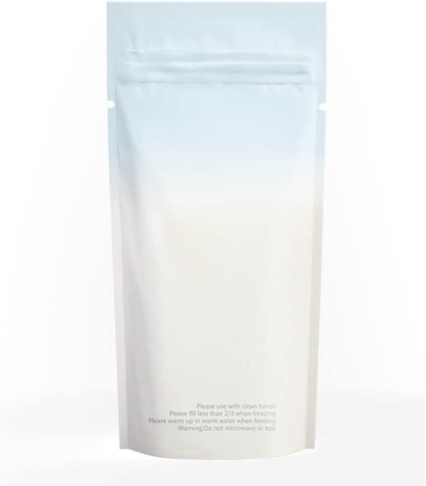 Breast Milk Storage Bags, 200Ml, 120 Pack (Bpa-Free, Secure Double-Zipper, Pre-Sterilised)