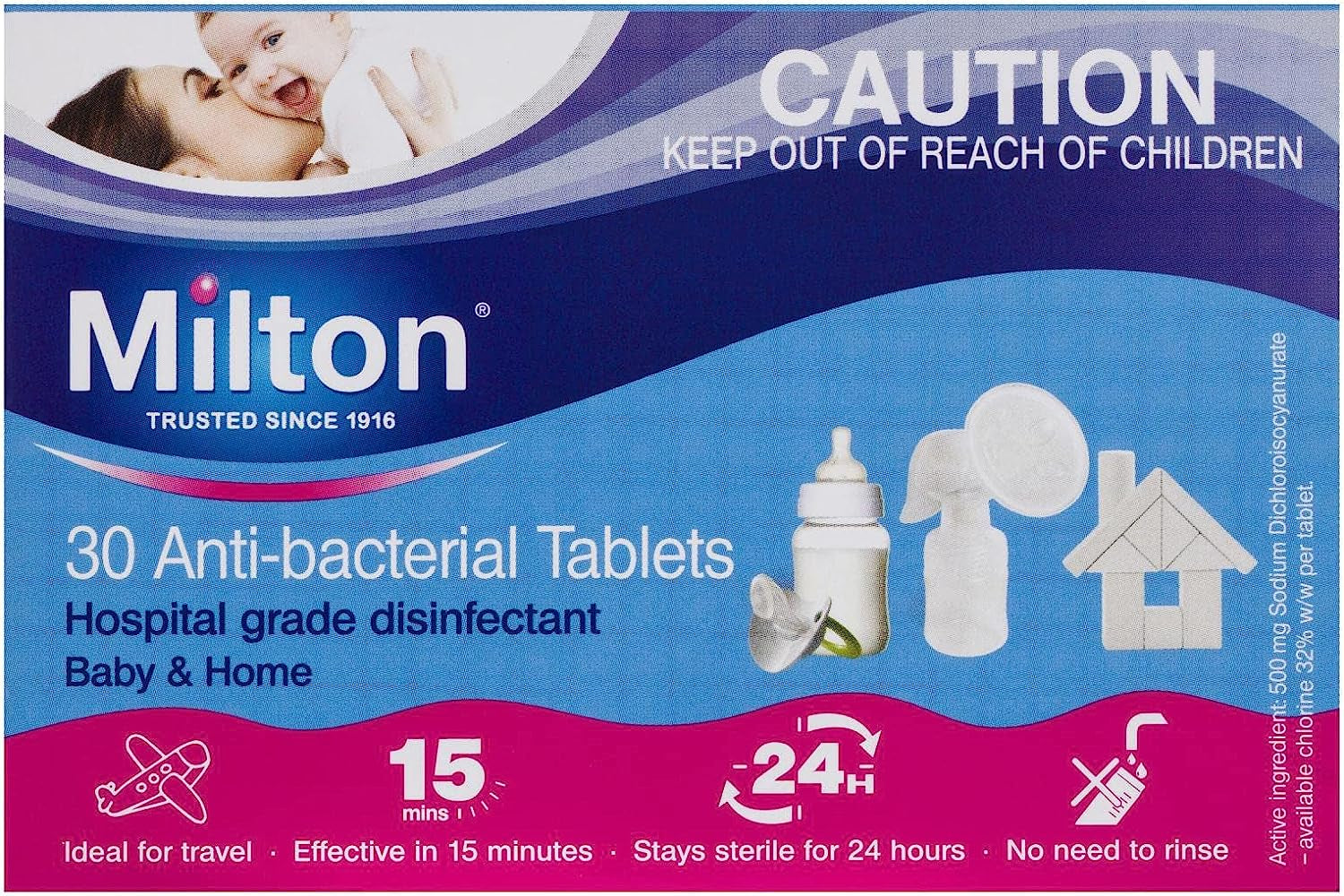 Antibacterial Tablets 30 Pack