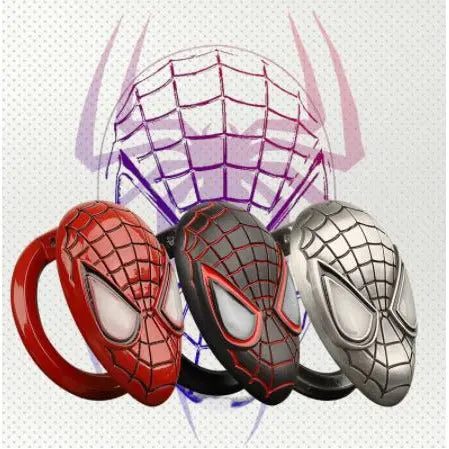Spiderman Car Start Stop Button Protection Cover Carbon Fiber pattanaustralia