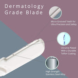 Dermaplaning Tool (9 Count) - Practical Eyebrow, Face and Peach Fuzz Hair Removal Razors for Women (9 Count) – Helps Exfoliate and Smooth the Skin - Easy to Use Dermaplane Blades for a Flawless Look