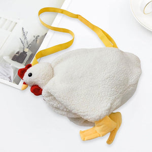Generic Girls Crossbody Bag, Shoulder Bag Crossbody Bag with Cartoon Chicken