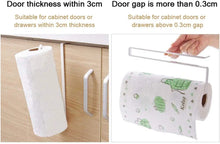 Load image into Gallery viewer, 2 Pack Paper Roll Holder, Paper Towel Roll Holder Dispenser Napkins Storage Rack,Kitchen Toilte Organization Storage
