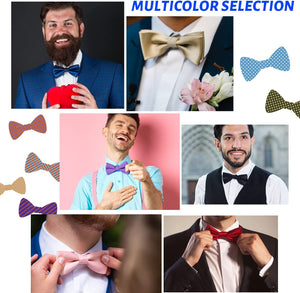 Elegant Pre-Tied Adjustable Men'S Bow Tie for Boys