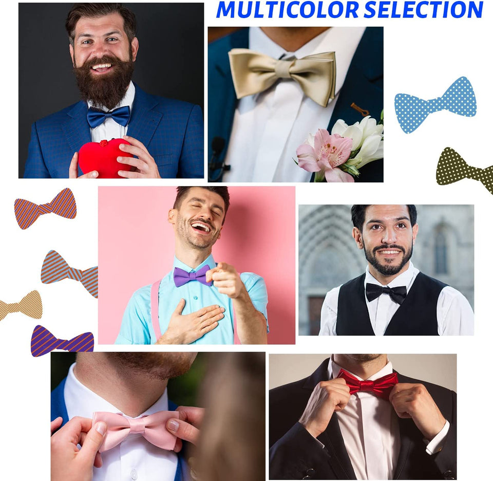 Elegant Pre-Tied Adjustable Men'S Bow Tie for Boys