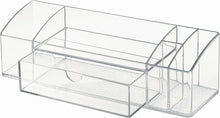 Load image into Gallery viewer, Interdesign Med+ - Makeup and Medicine Cabinet Drawer Caddy Organizer - Clear - 12 X 3 X 3.5 Inches
