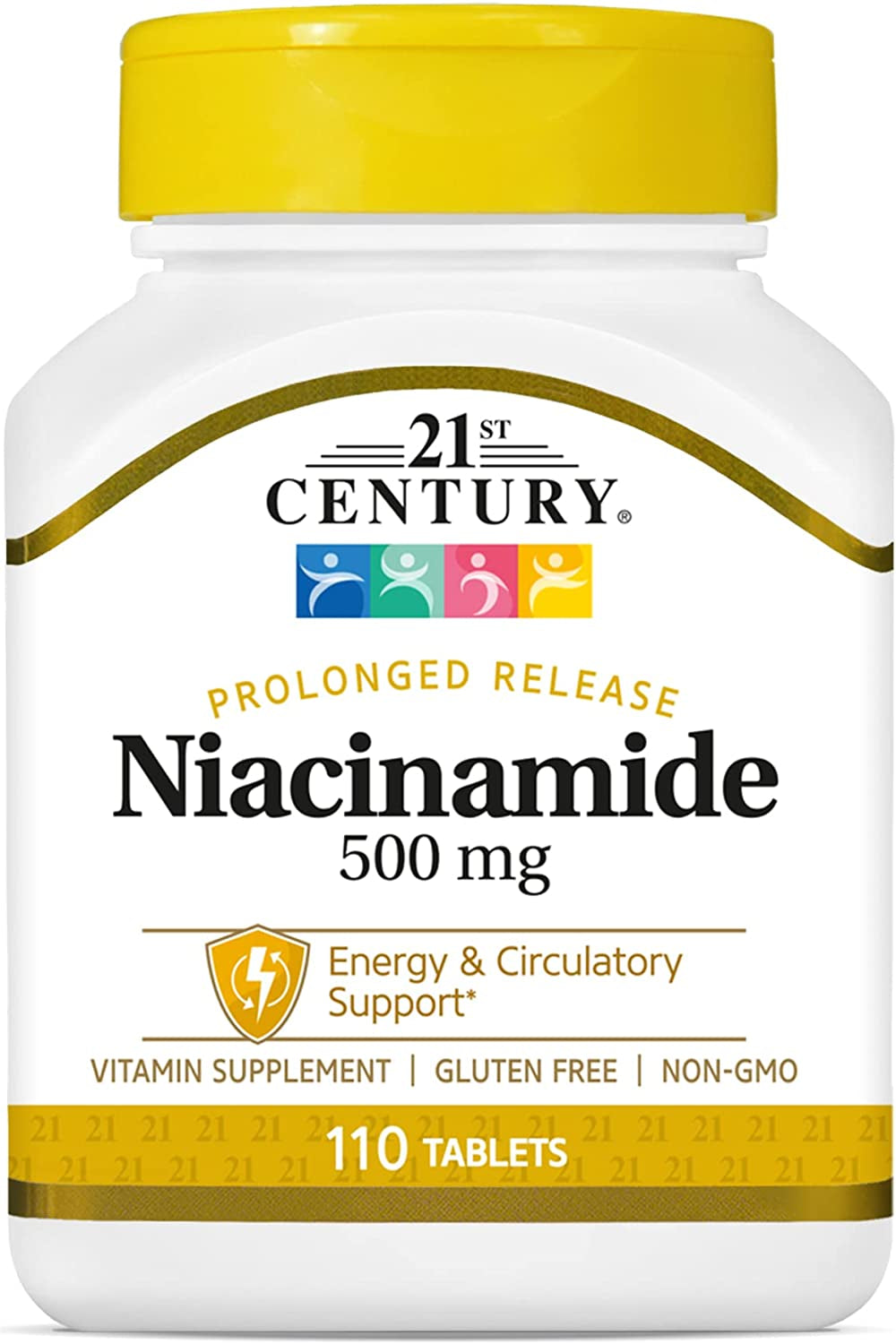 Niacinamide 500 Mg Prolonged Release Tablets, 110 Count