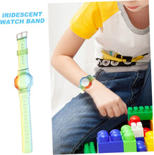 Load image into Gallery viewer, 2Pcs Tracker Case Aplee Watch Appletag Aplple Watch Bands Wristband for Kids A- Air-Tag Holder Air-Tag Watch Band Kids Watch Cover Semi-Transparent Bracelet Holder Child Label
