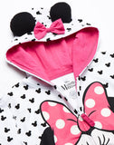 Girls' Minnie Hoodie with Bow and Ear