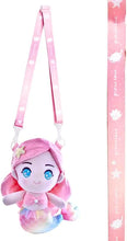 Load image into Gallery viewer, Mermaid Little Girls Handbag, Girls Small Backpack, Girls Crossbody Bag (Pink)
