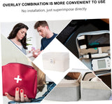 Box Medicine Box Storage Box Containers with Lids Portable Storage Box Organizer with Lid Home First Aid Kit First Aid Box Medicine Box with Lock Portable Medicine Box Safety Box