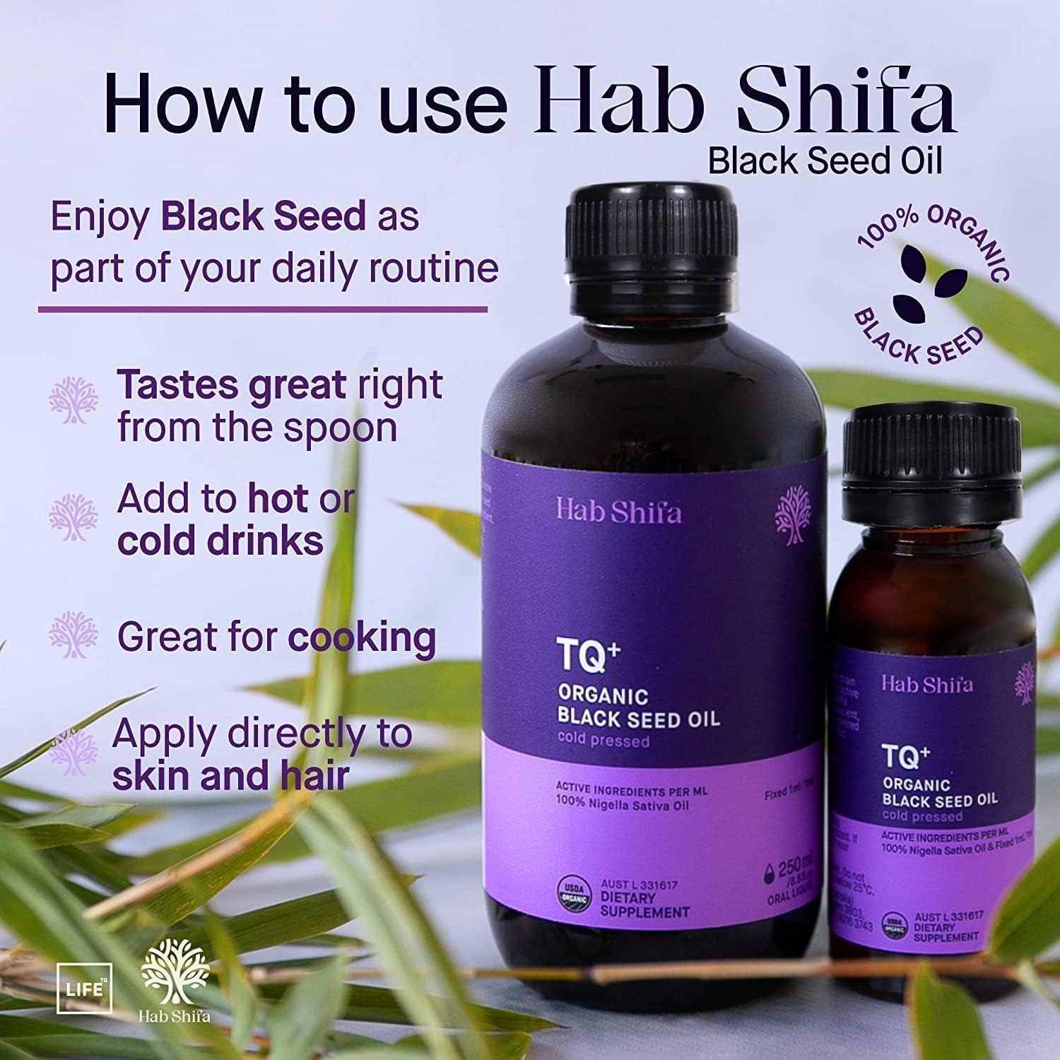 Black Seed Oil | 8.5Oz (250Ml) | ACO Certified Organic| 100% Pure Cold Pressed Black Cumin Nigella Sativa Oil | Heart-Healthy Immune Support | Healthy Skin & Hair | Non-Gmo, Vegan | Omega 3 6 9