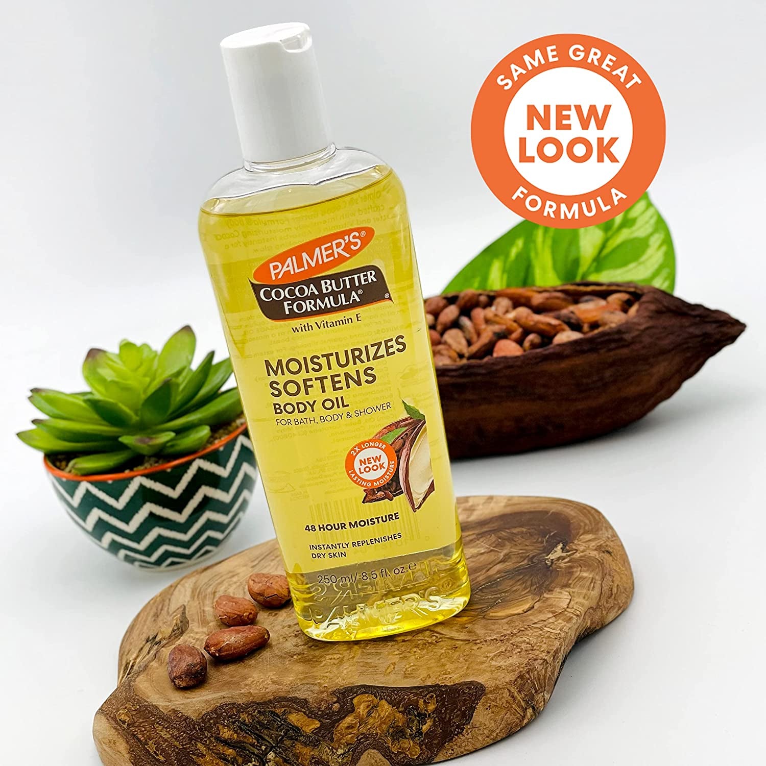 Cocoa Butter Formula Moisturizing Body Oil, 250Ml