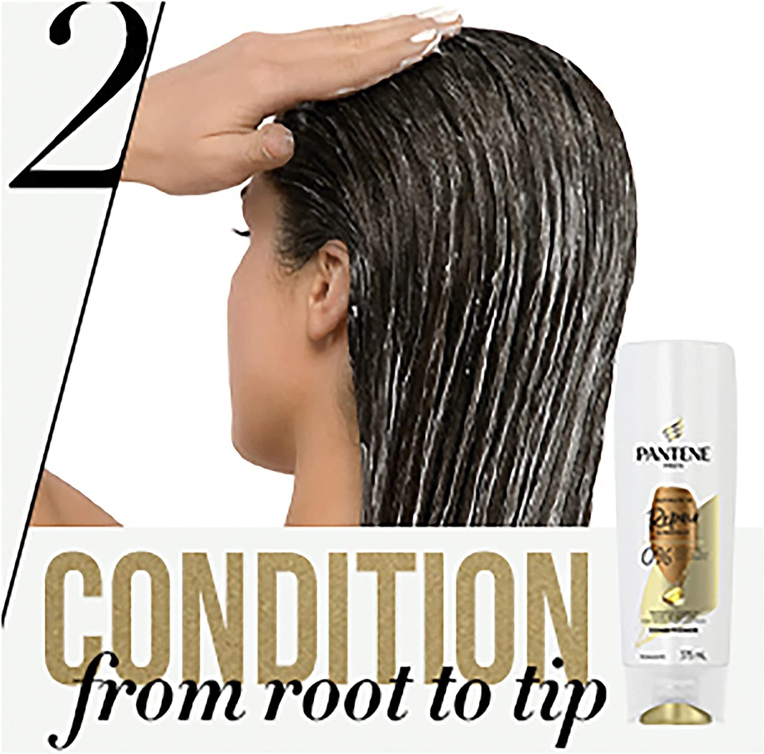 Pro-V Ultimate 10 Repair Protect Shampoo, Stengthening Shampoo for Damaged Hair 900Ml