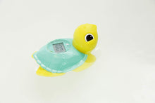 Load image into Gallery viewer, Room and Bath Baby Thermometer - Reliable Temperature Readings - Turtle - Model F361
