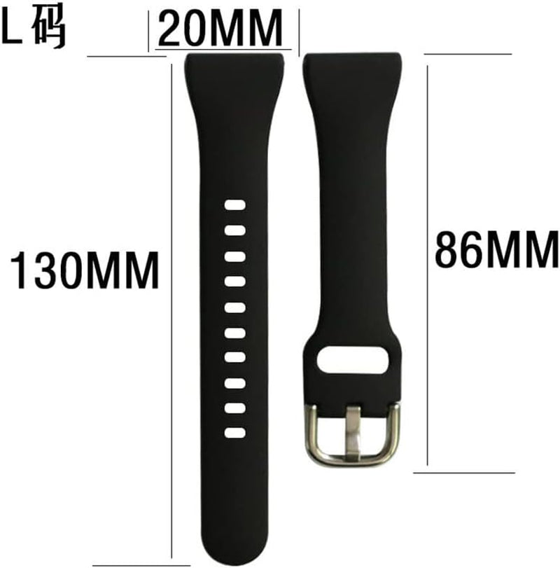 for Garmin Vivoactive 3 Strap Silicone Slim Watch Band for Garmin Forerunner 245/645/158/55 Venu 2 Plus/Venu SQ Bracelet (Color : A, Size : for Venu)