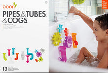 Load image into Gallery viewer, Building Bath Toy Bundle - Gears, Pipes and Tubes, 13 Pieces (B11342)
