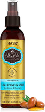 Load image into Gallery viewer, Argan Oil 5-In-1 Leave-In Conditioner Repairing for All Hair Types, Color Safe, Gluten/Sulfate/Paraben-Free, White, 175 Ml
