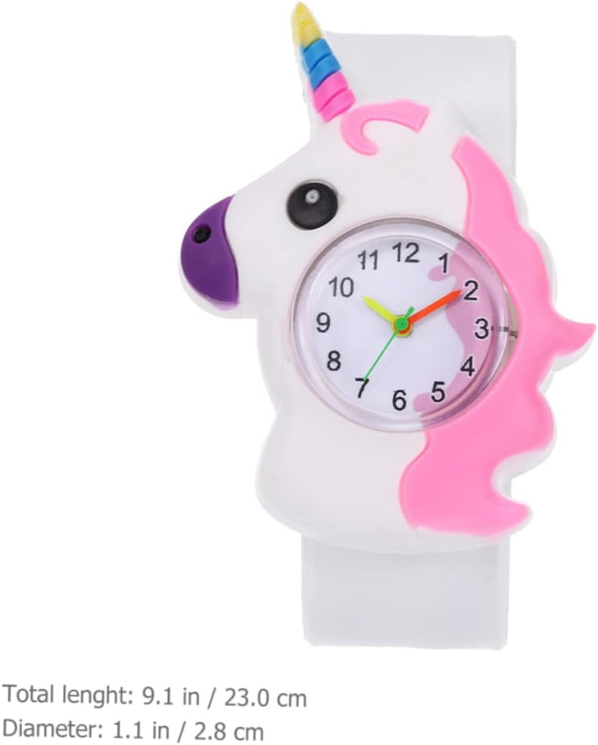 1 Set Children'S Watch Digital Watch Kids Suit Case Charm Bracelets Statement Necklace Snap Bracelet Slap Bracelets for Kids Cartoon Bracelet Necklace Children Beaded Necklace Girl