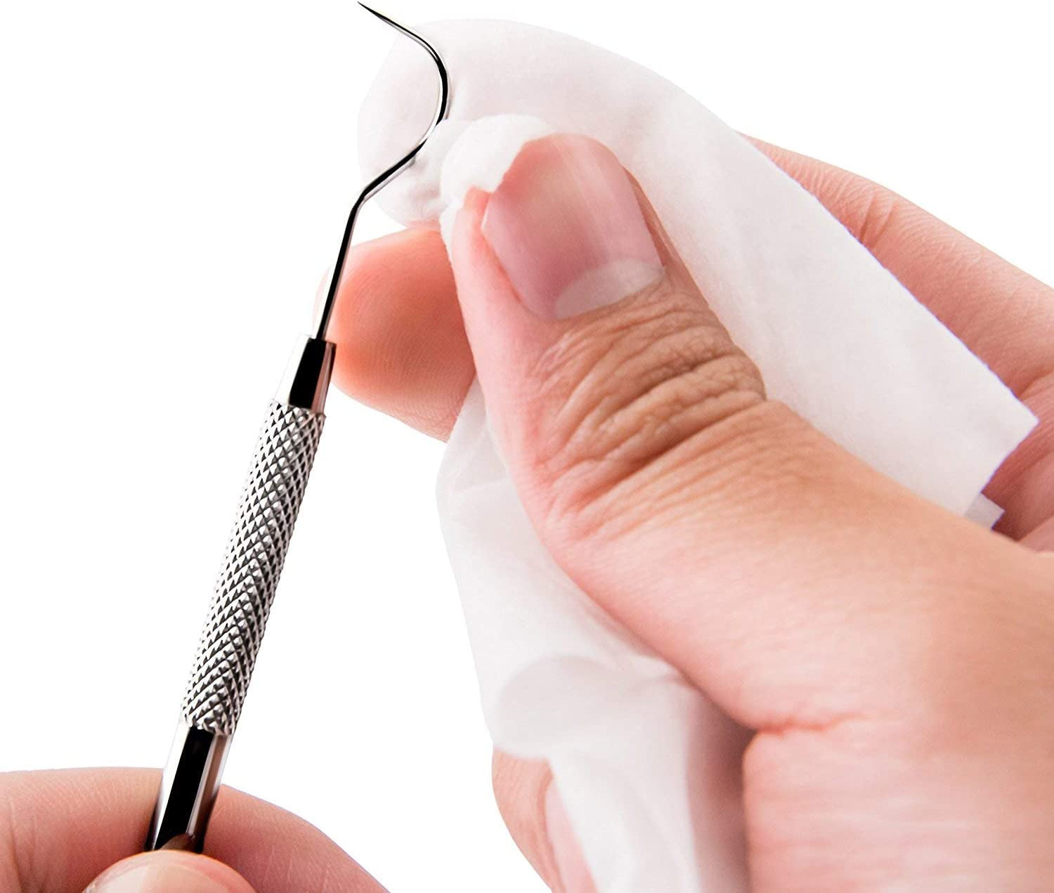 Dental Cleaning Tools 6 Pack, Professional Dental Hygiene Kit Teeth Tool Set for Home Use Stainless Steel Mouth Mirror Tweezers Dental Picks Oral Care Set to Remover Tartar, Tooth Scraper