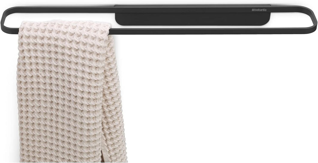 Mindset Steel Towel Bar (Mineral Infinite Gray) Sleek, Wall Mounted Anti-Rust Towel Rail for Bathroom Kitchen, Holds up to 4.4 Lbs (1.7 X 22 X 3.3)