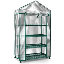 Load image into Gallery viewer, Home-Complete Mini Greenhouse-4-Tier Indoor Outdoor Sturdy Portable Shelves-Grow Plants, Seedlings, Herbs, or Flowers in Any Season-Gardening Rack pattanaustralia
