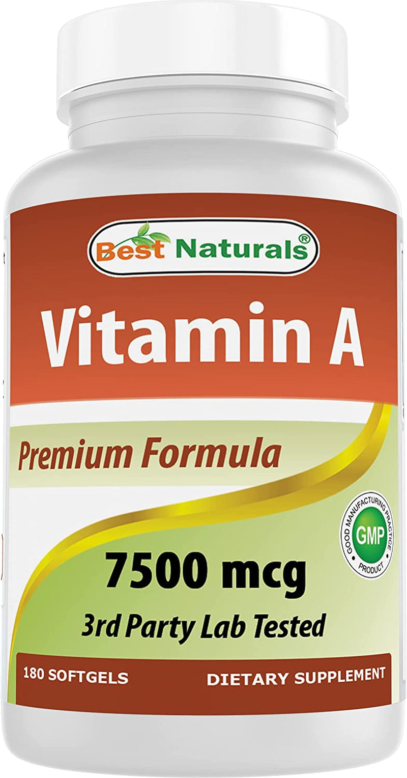 Vitamin a 25000 IU 180 Softgels