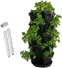 Load image into Gallery viewer, 5 Tier Stackable Strawberry, Herb, Flower, and Vegetable Planter - Vertical Garden Indoor / Outdoor
