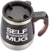 Load image into Gallery viewer, Mengshen Self Stirring Coffee Mug - Automatic, Electric, Stainless Steel for Office, Travelling 450ml

