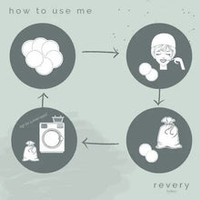 Load image into Gallery viewer, Revery Sydney Bamboo Cotton Reusable Makeup Remover Pads, 16 pack
