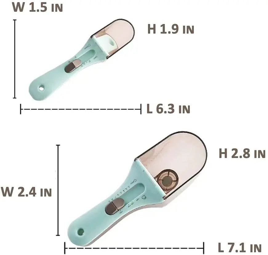 TIMEXING® Measuring Cups & Spoons with Scale Set for Milk Powder, Coffee, Baking Pattan Australia