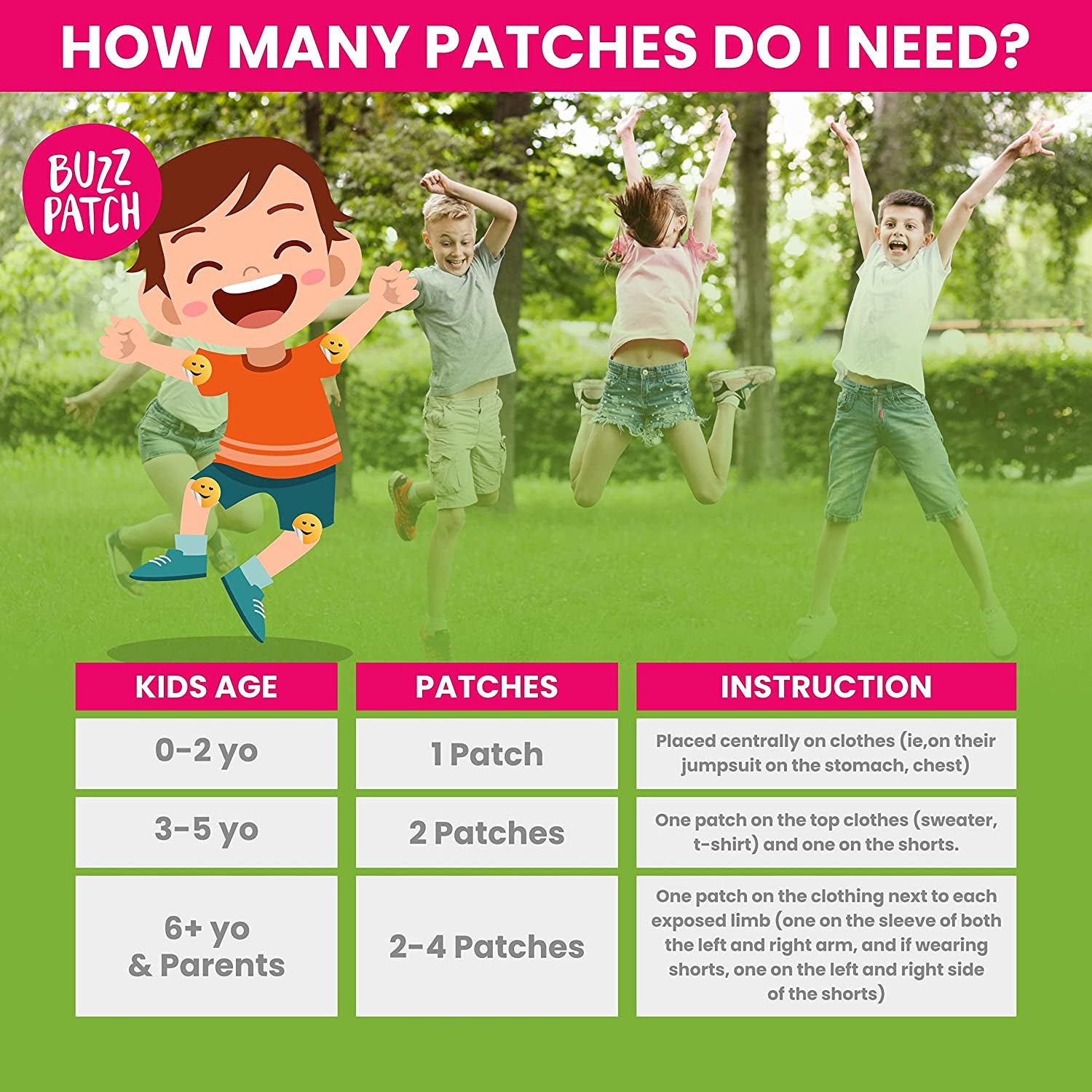 Mosquito Patch Stickers for Kids (60 Pack) - All Natural, Plant Based Ingredients, Non-Toxic, DEET Free, Citronella Essential Oil Insect Patches, for Toddlers, Babies, Children (1)