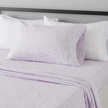Load image into Gallery viewer, Lightweight Super Soft Easy Care Microfiber Bed Sheet Set with 14&quot; Deep Pockets - Twin, Lavender Paisley
