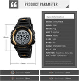 Boys Watch Digital Sports Waterproof Electronic Childrens Kids Watches Alarm Clock 12/24 H Stopwatch Calendar Boy Girl Wristwatch