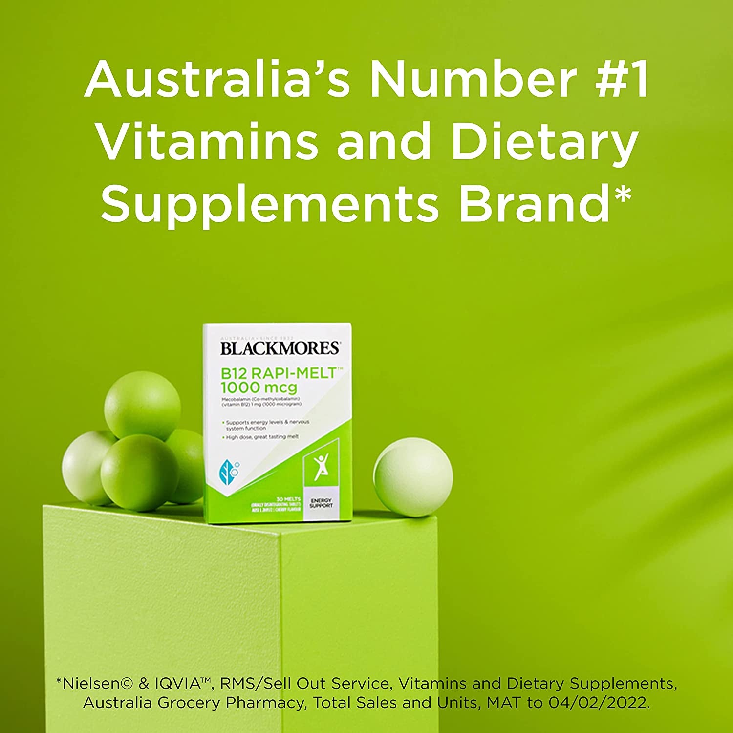 B12 Rapi – Melt 1000Mcg (60 Tablets)