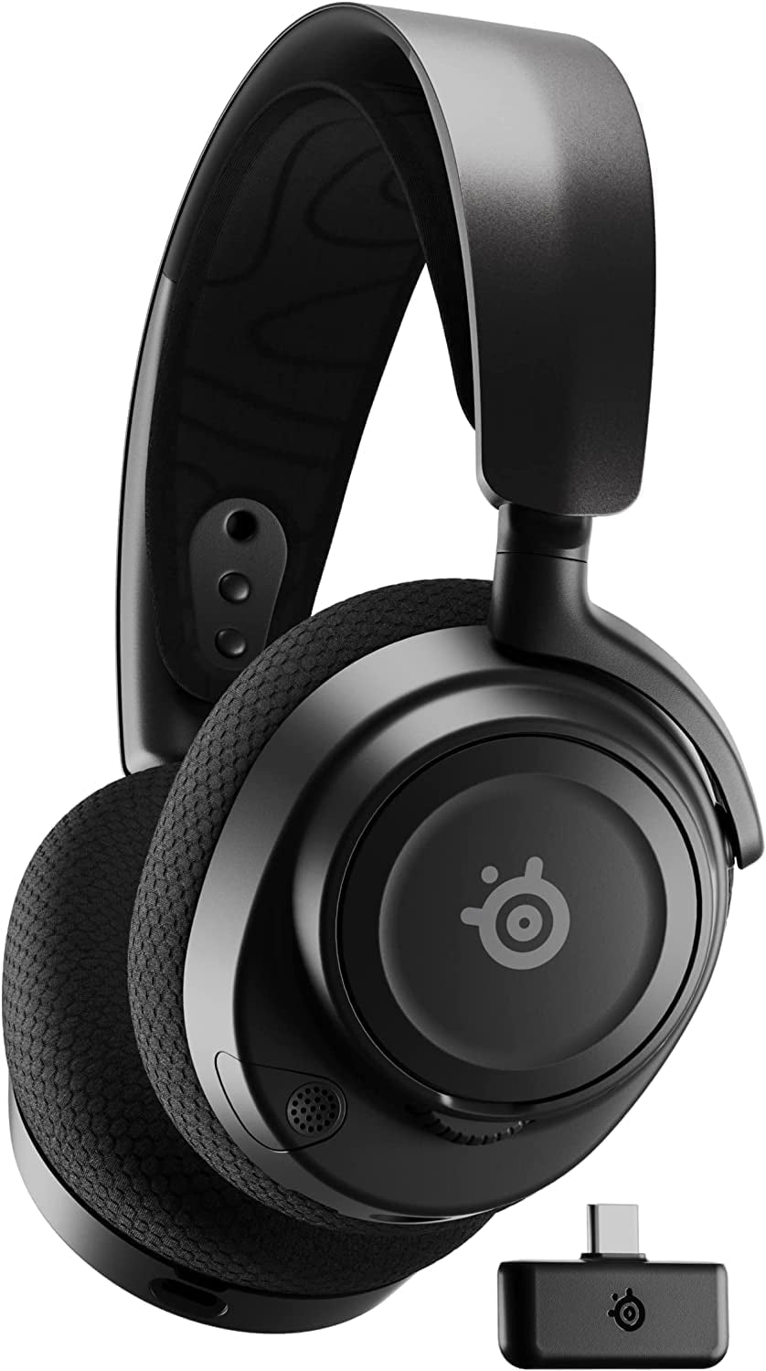 Arctis Nova 7 Wireless USB-C Multi-Platform Gaming Headset with Bluetooth for PC, Playstation, Nintendo Switch & Android - 38 Hour Battery, Fast Charging, Noise-Cancelling Gen 2 Microphone
