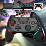 Games Switch Controller for Nintendo, Rechargeable Remote Wireless Switch Lite Controller Gamepad Joypad with Adjustable Turbo Dual Shock Gyro Axis Compatible with Nintendo Switch/Switch Pro