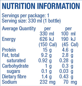 Low Carb Protein-Rich Shake Smooth Chocolate Drink 330Ml, Pack of 6