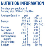 Low Carb Protein-Rich Shake Smooth Chocolate Drink 330Ml, Pack of 6