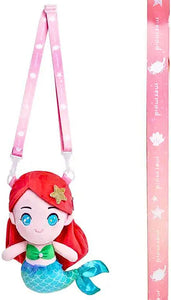 Mermaid Little Girls Small Backpack Girls Handbag Girls Crossbody, Ages 3+ (Red)