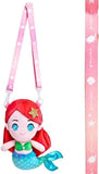 Mermaid Little Girls Small Backpack Girls Handbag Girls Crossbody, Ages 3+ (Red)