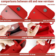 Load image into Gallery viewer, Girls Mini Shoulder Bag Little Girls Handbag with Bow Knot Mini Flap Bag Purse Small Wallet Bag Crossbody Bag for Girls Kids Toddler Age 2-5 Years Old Height 80-110Cm/31.5&quot;-43.3&quot;
