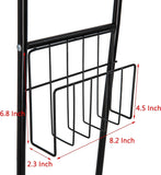 Oikos 3 Shelf Bathroom Space Saver over the Toilet Organizer over the Toilet Shelf over the Toilet Storage Cabinet over the Toilet Storage Bathroom over the Toilet Organizer (Matt Black)