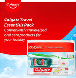 Travel Essentials Kit, 1 Pack, Toothbrush, Toothpaste, Mouthwash, Floss and Travel Bag Pack