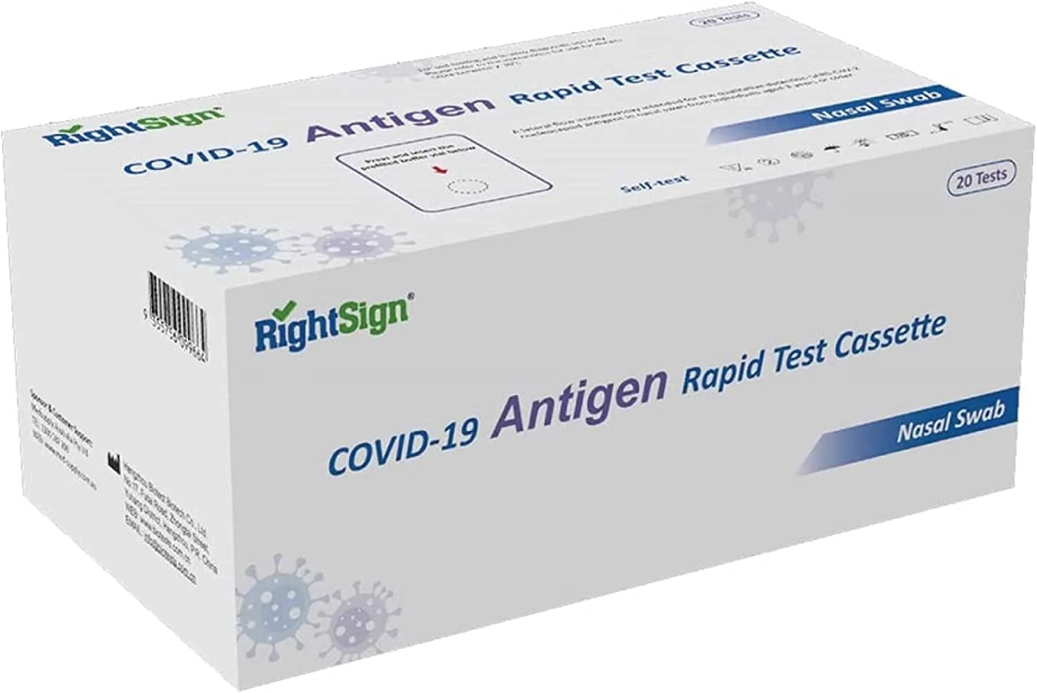 COVID-19 Rapid Antigen Test (Nasal Swab) - 5 Pack